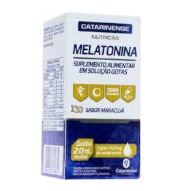 Melatonina Em Gotas Sabor Maracujá 20ml Catarinense Pharma