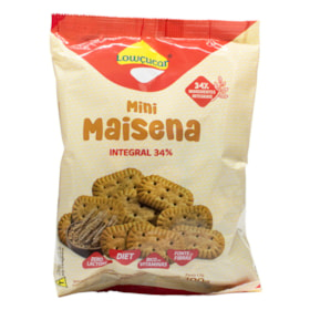 Mini Maisena Integral S/ Açucar S/ Lactose 100g Lowçucar