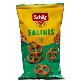 Mini pretzel salgado Salinis sem glúten e lactose 60g Schär