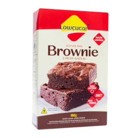 Mistura Em Pó Para Brownie S/ Açúcar 150g Lowçucar