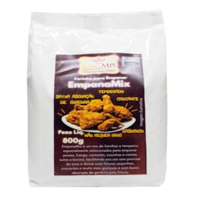 Mistura Em Pó Para Empanar Empanamix S/ Glúten 800g King Mix