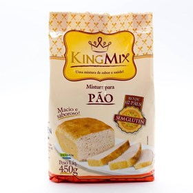 Mistura em pó para pão 450g - King Mix