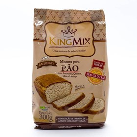 Mistura em pó para pão com Sementes Andinas 300g - King Mix