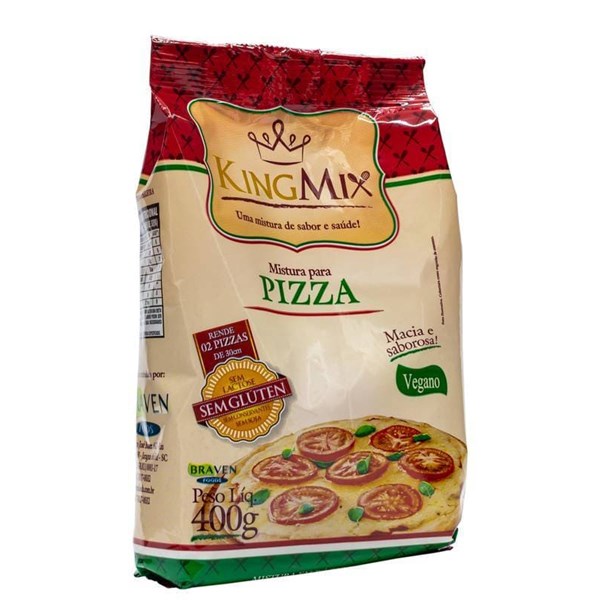 Mistura em pó para Pizza 400g - King Mix