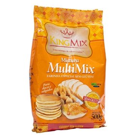 Mistura Especial de Farinhas MultiMix s/ Glúten 500g - King Mix
