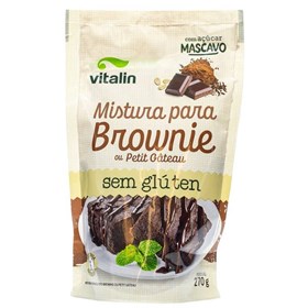 Mistura Para Brownie Integral 270g Vitalin