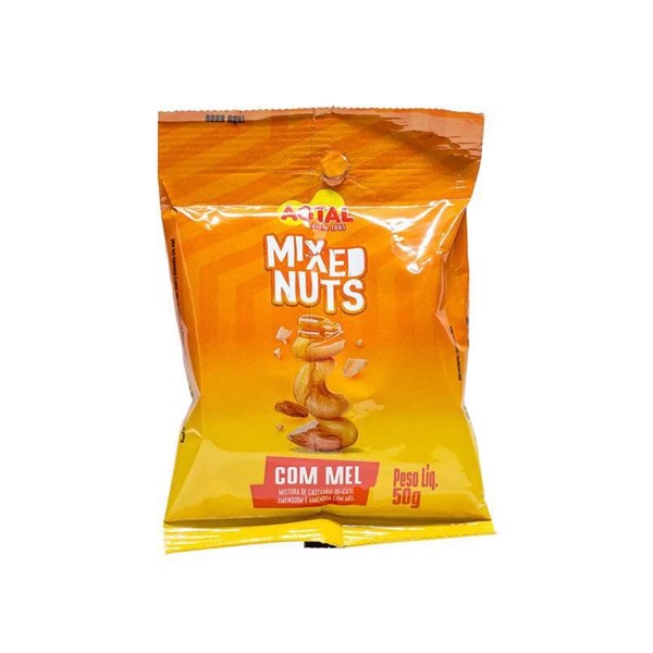 Mixed Nuts Original c/ mel 50g - Agtal