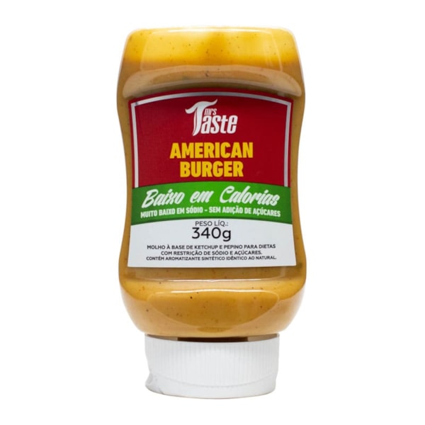 Molho American Burguer Zero 340g - Mrs Taste