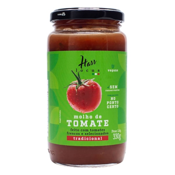 Molho De Tomate Tradicional 330g Hass