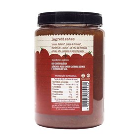 Molho Orgânico Tomate Grape c/ Manjericão 330g - Legurme