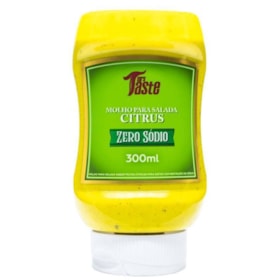 Molho para Salada Zero Sódio sabor Citrus 300ml - Mrs Taste