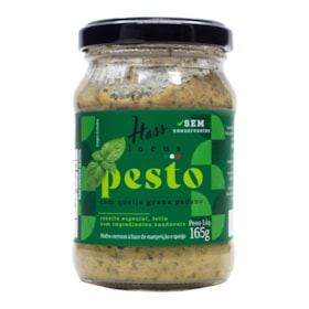 Molho Pesto Com Queijo Grana Padano 165g Hass