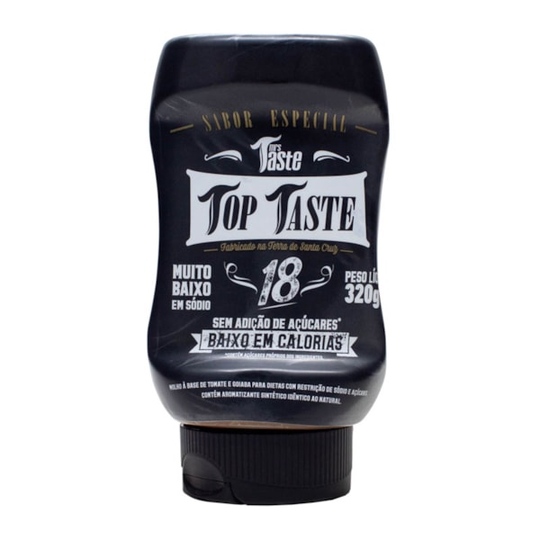 Molho Sabor Especial Top Taste Zero 320g Mrs Taste