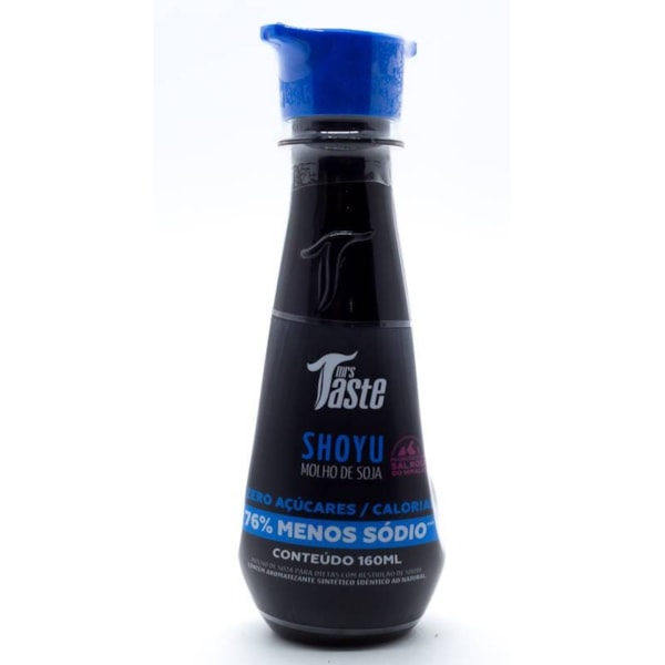 Molho Shoyu c/ Teor Reduzido de Sódio 160ml - Mrs Taste