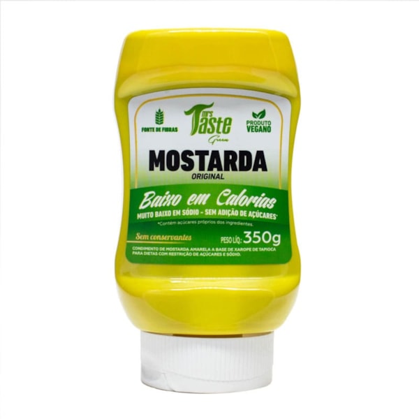 Mostarda 100% Natural Vegana 350g Mrs Taste