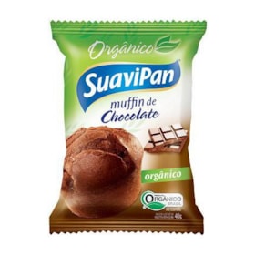 Muffin De Chocolate Orgânico Display 12x40g Suavipan