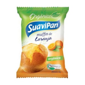 Muffin De Laranja Orgânico Display 12x40g Suavipan