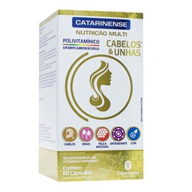 Multi Cabelos E Unhas 60 Cps Catarinense Pharma