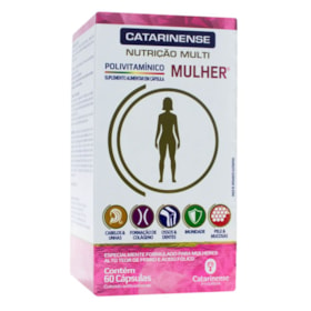 Multi Polivitaminico Mulher 60 Cps Catarinense Pharma