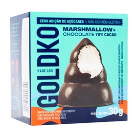 Musa Zero Açúcar Marshmallow + Chocolate 70% Cacau 30G Goldko