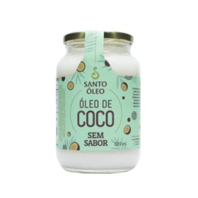 Óleo De Coco Sem Sabor 500ml Santo Óleo