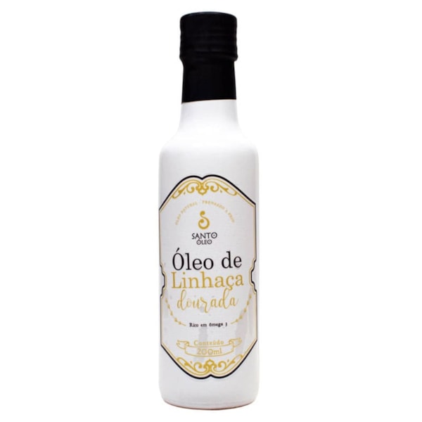 Óleo De Linha Dourada 200ml Santo Óleo