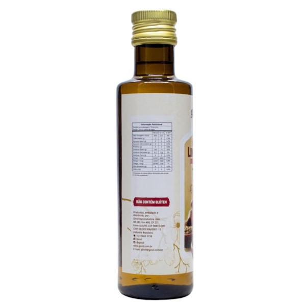 Óleo de Linhaça Dourada Extra Virgem 250ml - Giroil