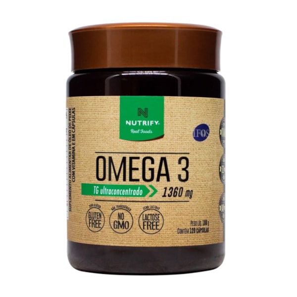 Ômega 3 120 Cápsulas Nutrify