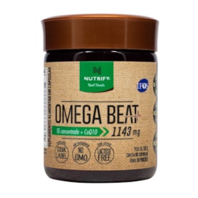 Ômega Beat 60 Cápsulas Nutrify