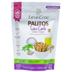 Palitos Low Carb Sabor Cebola E Orégano 90g Leve Crock