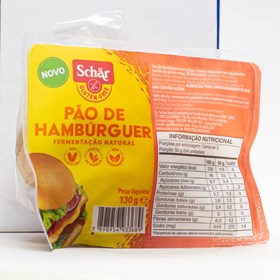 Pão De Hambúrguer S/ Glúten 130g Schar