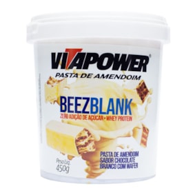 Pasta De Amendoim Air Beez Blank 450g Vitapower