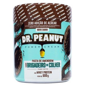 Pasta de Amendoim Brigadeiro c/ Whey Protein 600g Dr Peanut