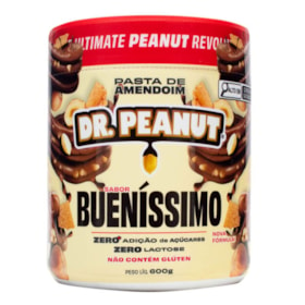 Pasta de Amendoim Buenissimo c/ Whey Protein 600g Dr Peanut