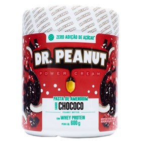 Pasta de Amendoim Chococo c/ Whey Protein 600g Dr Peanut