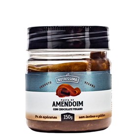 Pasta De Amendoim Com Chocolate 150g Nutríssima
