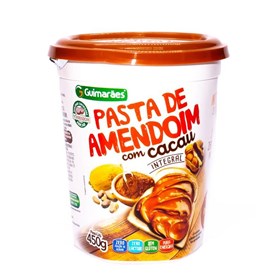 Pasta de Amendoim Integral c/ Cacau 450g Guimarães
