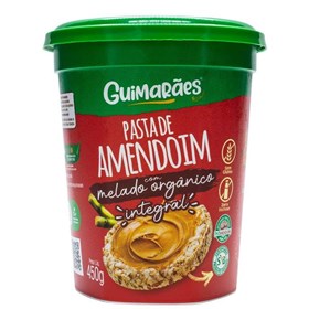 Pasta de Amendoim Integral c/ Melado Orgânico 450g Guimarães