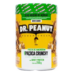 Pasta de Amendoim Chococo Branco c/ Whey Protein 250g Dr Peanut