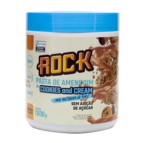 Pasta De Amendoim Sabor Cookies And Cream 600g Rock