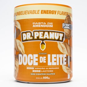 Pasta De Amendoim Sabor Doce De Leite C/ Whey Protein 600g Dr Peanut