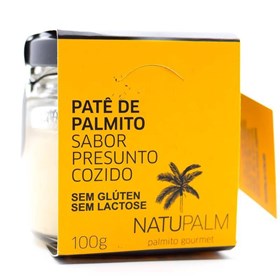 Pate de Palmito sabor Presunto 100g - NatuPalm