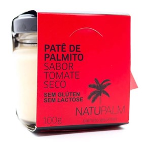 Pate de Palmito sabor Tomate Seco 100g - NatuPalm
