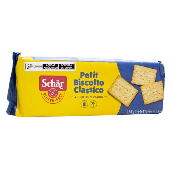 Petit Biscoito Clássico Sem Glúten 165g Schar