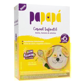 Petit Cereal Aveia Integral C/ Banana E Ameixa 170g Papapá