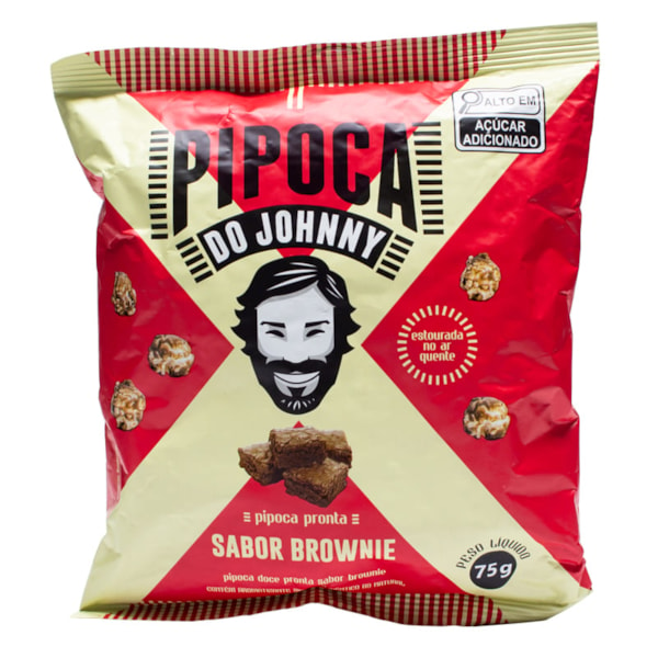 Pipoca Brownie 75g Pipoca Do Johnny