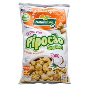 Pipocão Gourmet Sabor Coco S/ Glúten 90g Natural Life