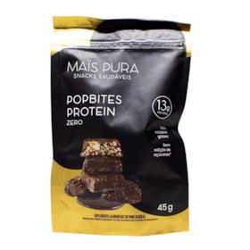 Popbites Protein Zero Açúcar 45G Mais Pura