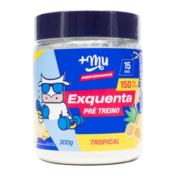 Pré Treino Tropical "Exquenta" Muke 300g +Mu