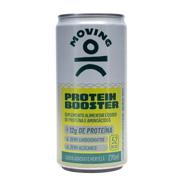 Protein Booster Sabor Abacaxi E Hortelã 270ml Moving